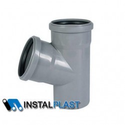 Тройник канализационный INSTALPLAST ПП 110/110/67(INT11011067) Тройник канализационный INSTALPLAST ПП 110/110/67(INT11011067)