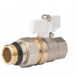 Кран-американка FADO New PN40 20 3/4" White(KA2W) Кран-американка FADO New PN40 20 3/4" White(KA2W)