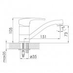 JESENIK IMPRESE ��������� ��� �����, ����, 35 �� (20140-15)