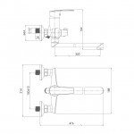 FLORENC ��������� ��� �����, L-����� 350 ��, ����, 35 �� (f03208401AB)